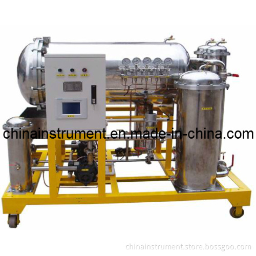 Waste Turbine Oil Refinery with Coalescing Dehydration Method